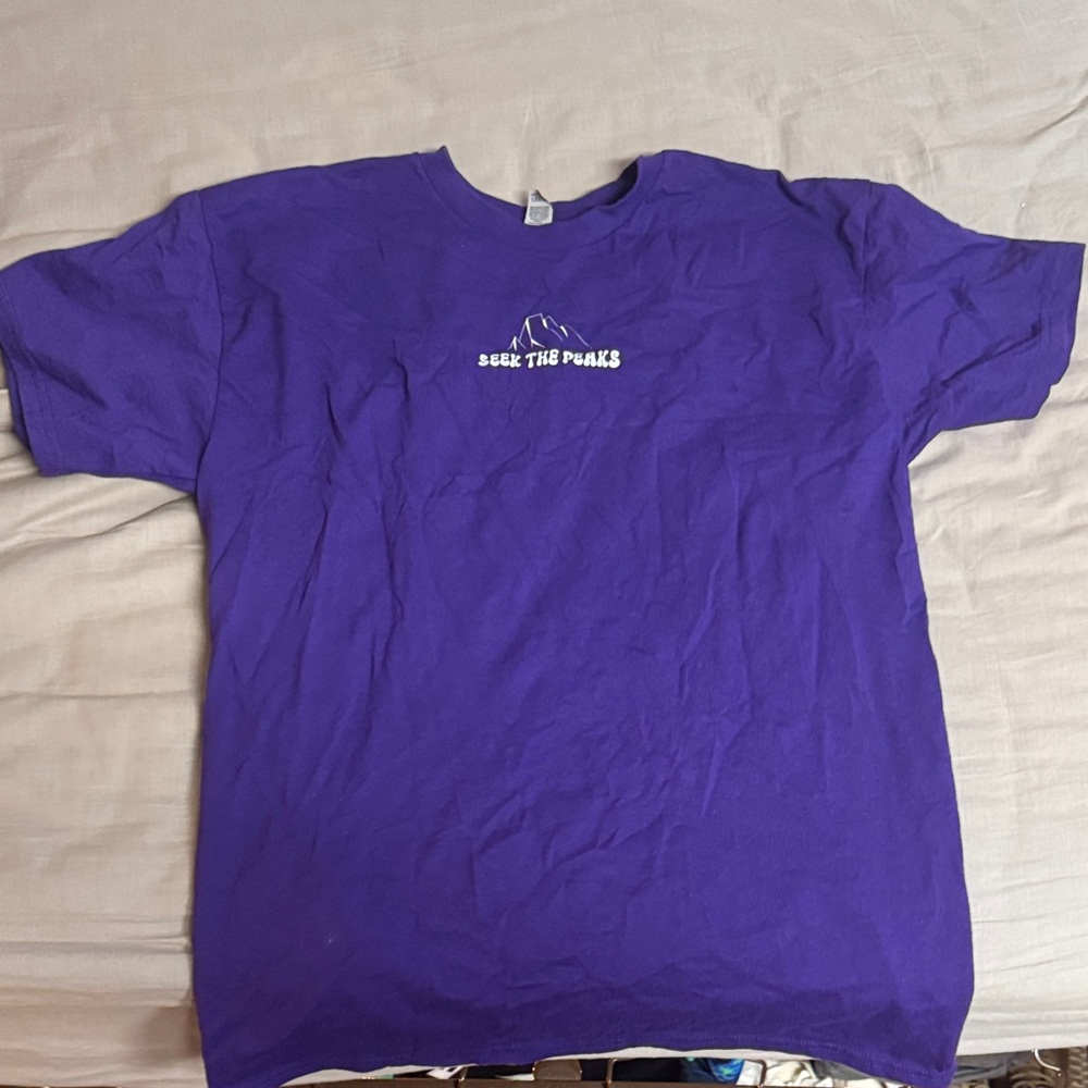 Purple Graphic Men's T-Shirt